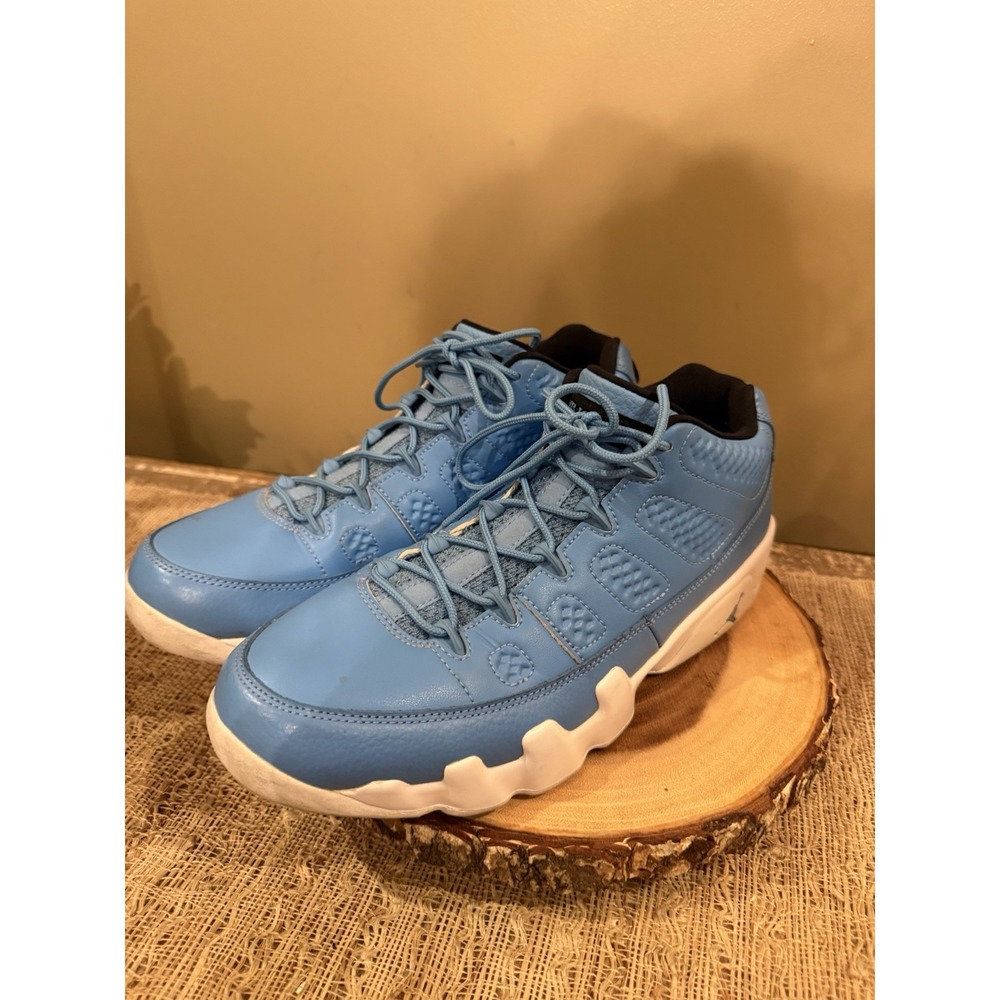 RARE Nike Air Jordan 9 IX Retro Low Pantone UNC Men's Shoes Sz 9.5 832822-401